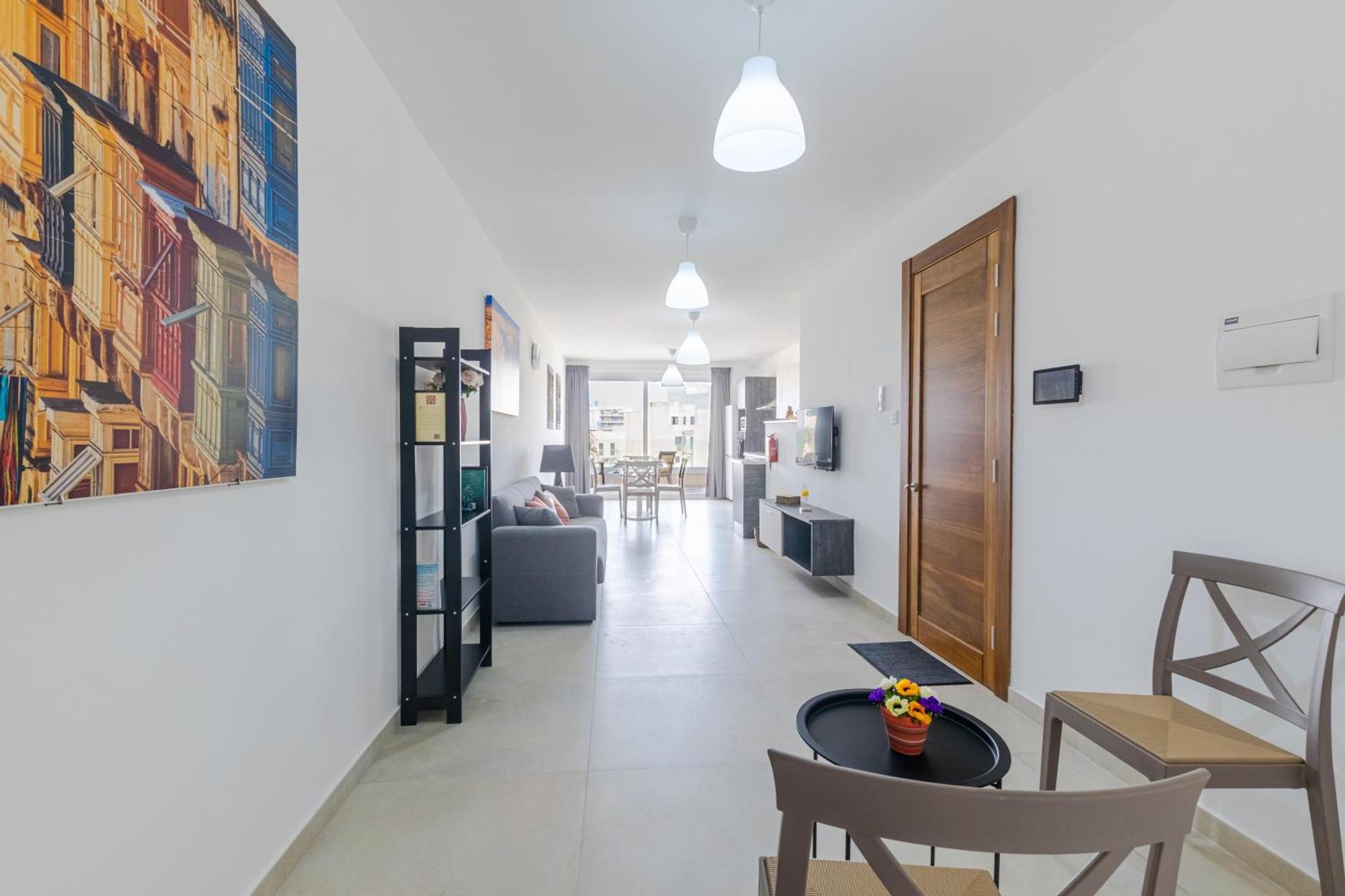 Brand New Apartment 3Bdr 2 Bth H7 St. Paul's Bay Ngoại thất bức ảnh