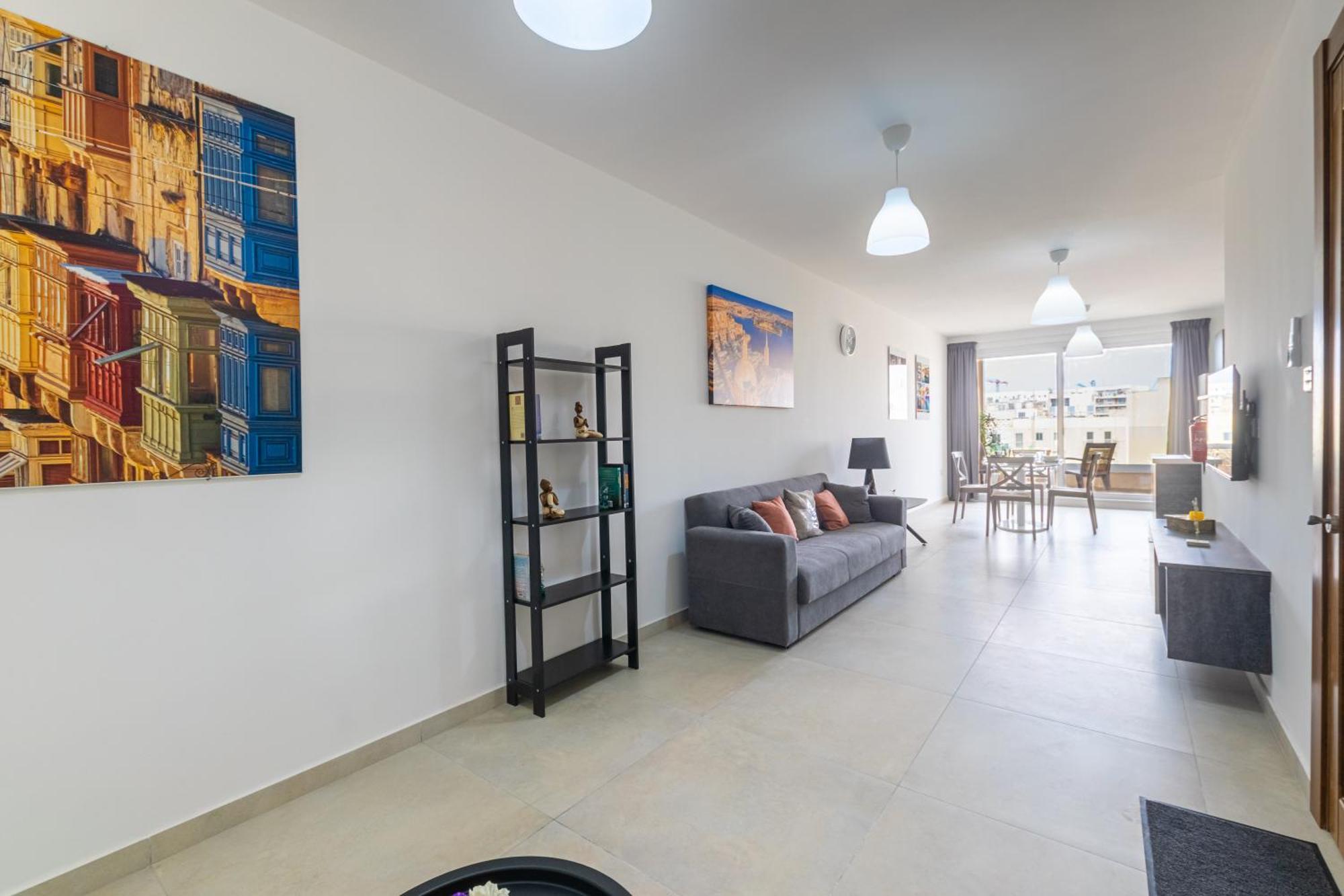 Brand New Apartment 3Bdr 2 Bth H7 St. Paul's Bay Ngoại thất bức ảnh
