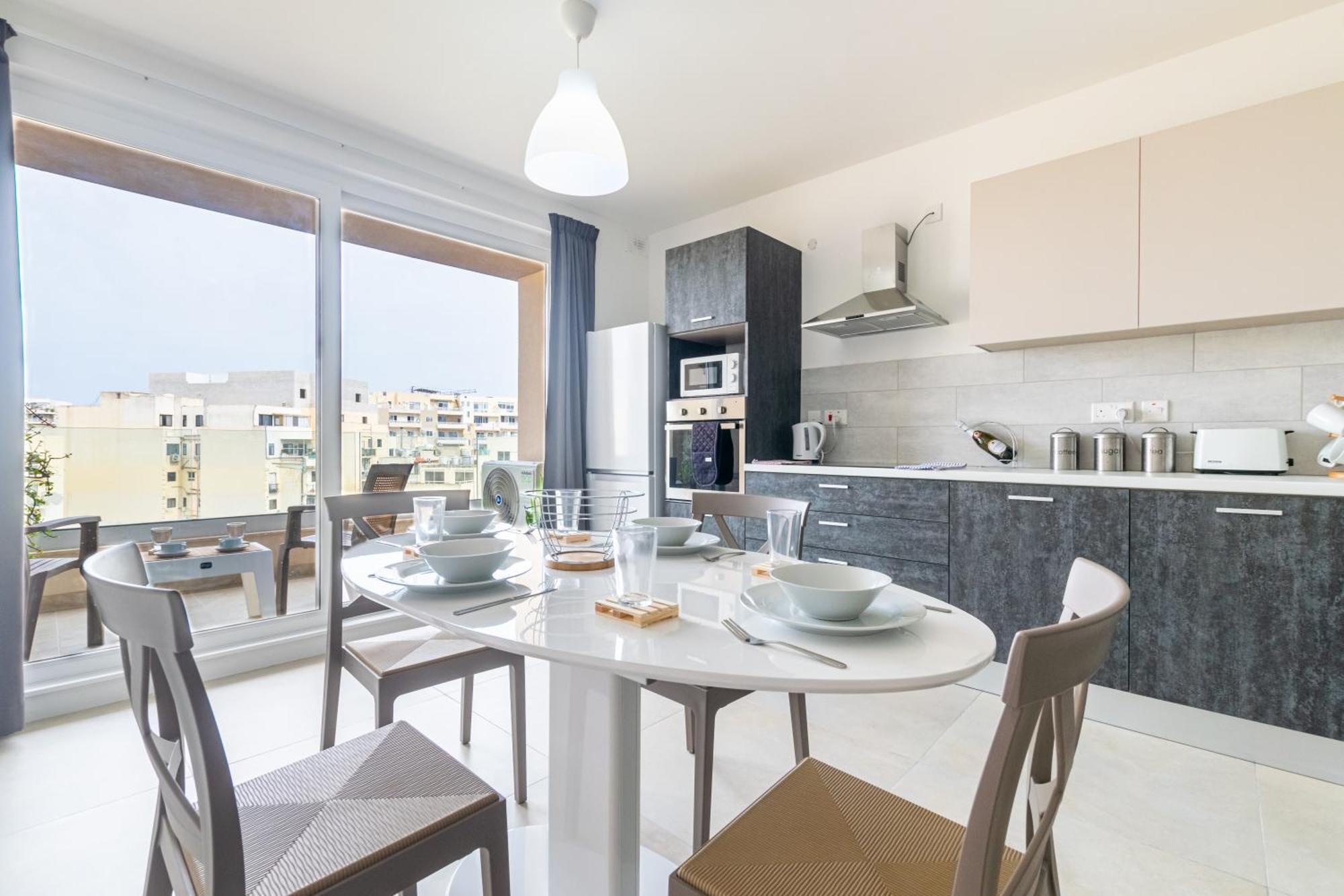 Brand New Apartment 3Bdr 2 Bth H7 St. Paul's Bay Ngoại thất bức ảnh